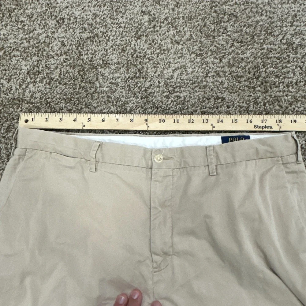 Polo Ralph Lauren Men's Chino Shorts Size 38 Tan Preppy